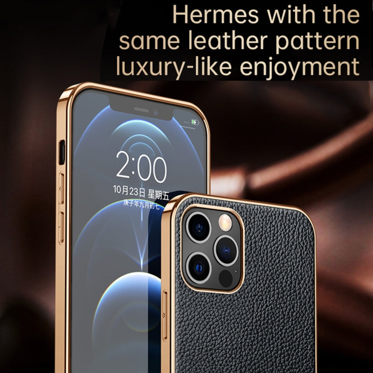 For iPhone 14 Pro Max SULADA Shockproof TPU + Handmade Leather Phone Case(Red) - iPhone 14 Pro Max Cases by SULADA | Online Shopping South Africa | PMC TechLife | Buy Now Pay Later Mobicred