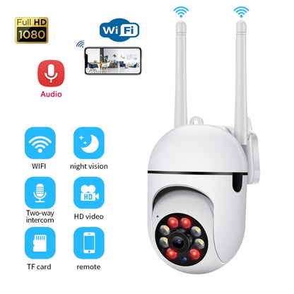 A7 1080P HD Wireless WiFi Smart Surveillance Camera Support Night Vision / Two Way Audio with 32G Memory - Wireless Camera by PMC Jewellery | Online Shopping South Africa | PMC Jewellery