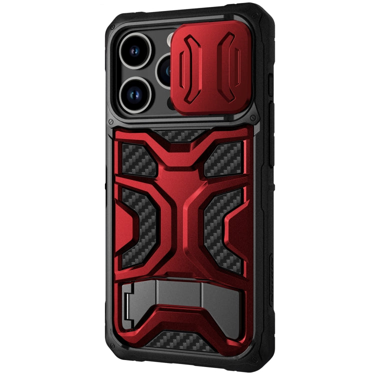 For iPhone 14 Pro NILLKIN Sliding Camera Cover Design TPU + PC Phone Case(Red) - free shipping - PMC TechLife - Order now!