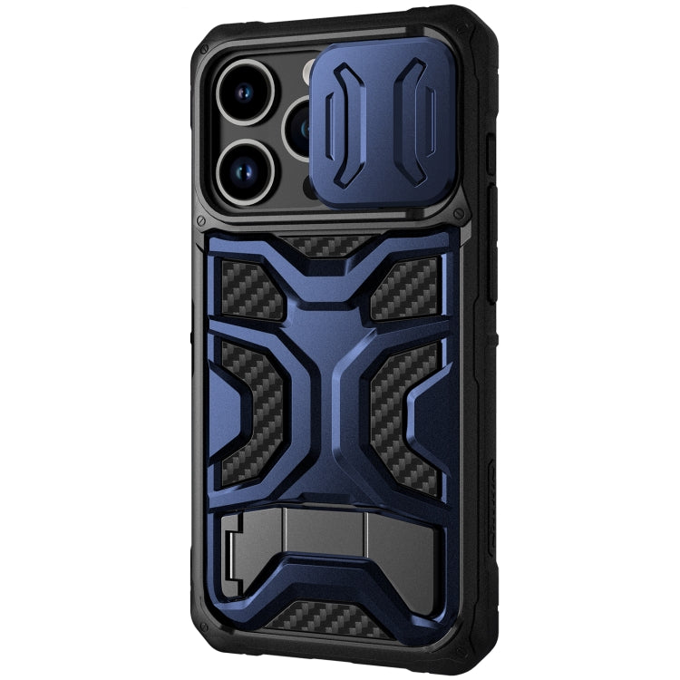 For iPhone 14 Pro NILLKIN Sliding Camera Cover Design TPU + PC Phone Case(Blue) - free shipping - PMC TechLife - Order now!