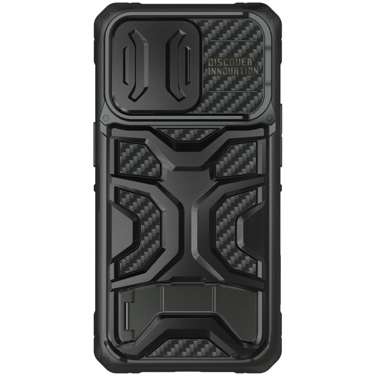 For iPhone 14 Pro NILLKIN Sliding Camera Cover Design TPU + PC Magnetic Phone Case(Black) - iPhone 14 Pro Cases by NILLKIN | Online Shopping South Africa | PMC TechLife | Buy Now Pay Later Mobicred