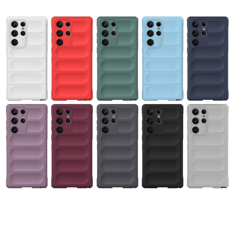 For Samsung Galaxy S23 Ultra 5G Magic Shield TPU + Flannel Phone Case(Black) - free shipping - PMC TechLife - Order now!