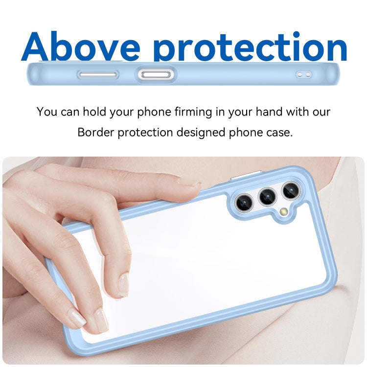 For Samsung Galaxy A14 5G Colorful Series Acrylic + TPU Phone Case(Blue) - free shipping - PMC TechLife - Order now!