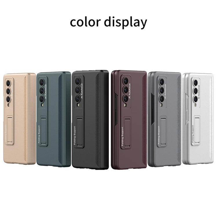 For Samsung Galaxy Z Fold4 GKK Magnetic Fold Full Coverage Anti Peep Phone Case(Dark Green) - Galaxy Z Fold4 5G Cases by GKK | Online Shopping South Africa | PMC TechLife | Buy Now Pay Later Mobicred