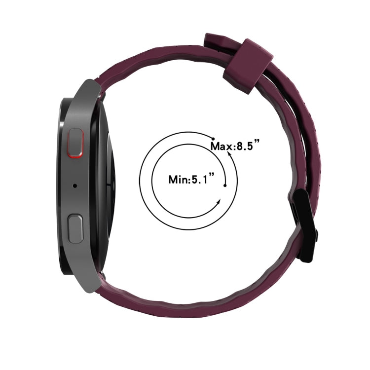 20mm Football Texture Silicone Watch Band(Grey) - free shipping - PMC TechLife - Order now!
