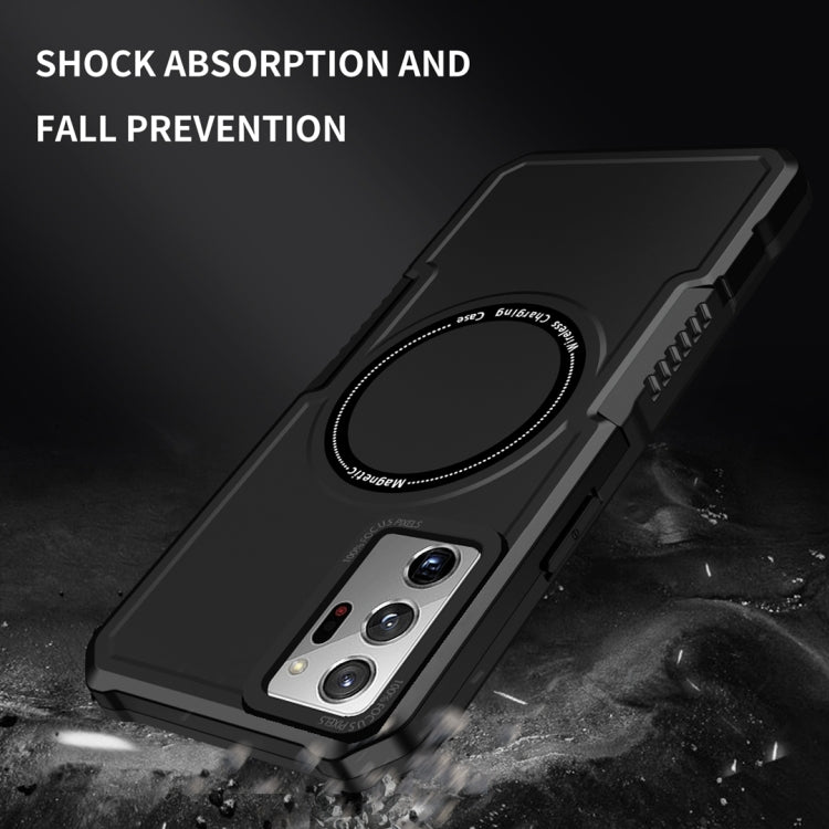 For Samsung Galaxy Note20 Ultra MagSafe Shockproof Armor Phone Case(Black) - free shipping - PMC TechLife - Order now!