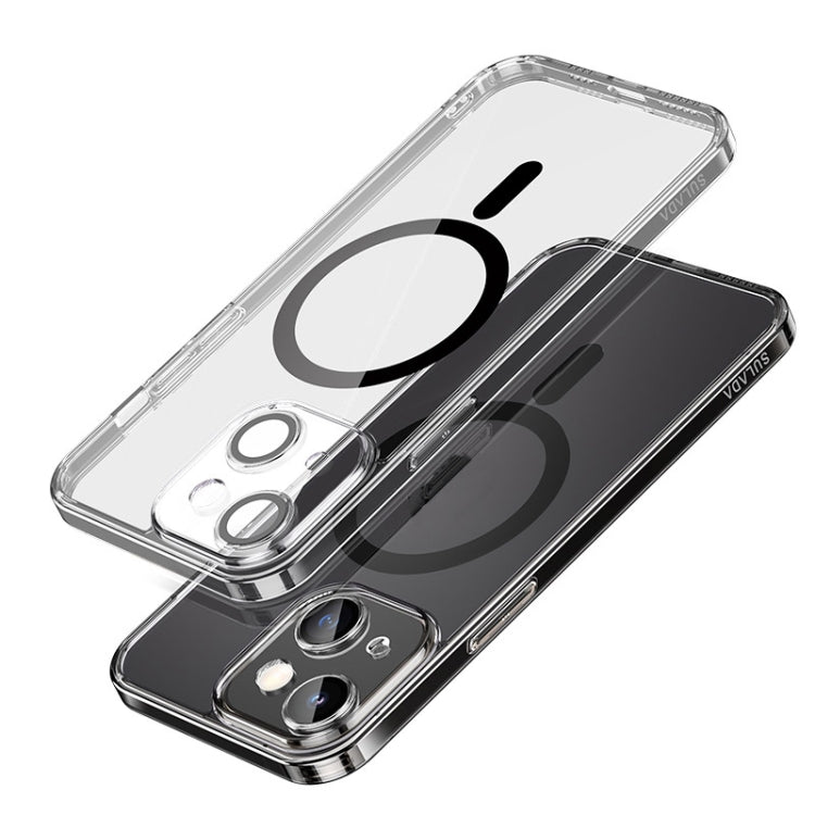 For iPhone 14 SULADA Jingpin Series All-inclusive Lens Electroplated TPU Phone Case(Black) - iPhone 14 Cases by SULADA | Online Shopping South Africa | PMC TechLife