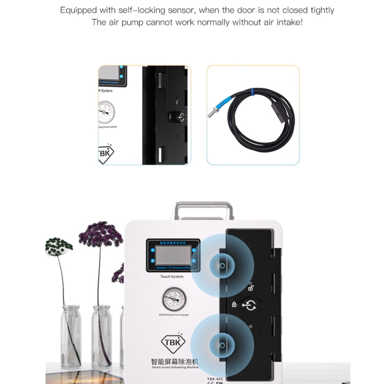 TBK 405 intelligent LCD Screen OCA Bubble Remover Machine, Plug:UK Plug - free shipping - PMC TechLife - Order now!