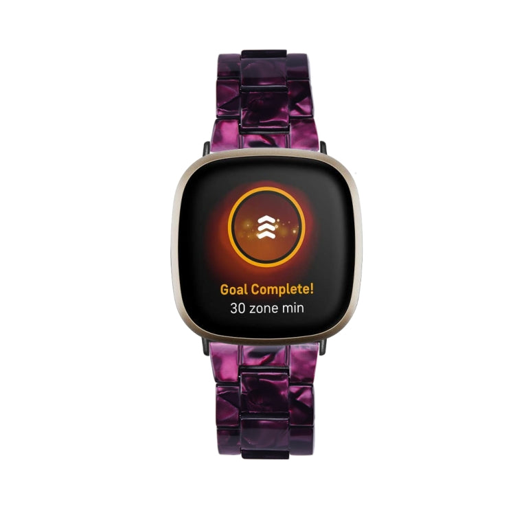 For Fitbit Versa 4 / Sense 2 Universal Resin Watch Band(Purple Light) - free shipping - PMC TechLife - Order now!
