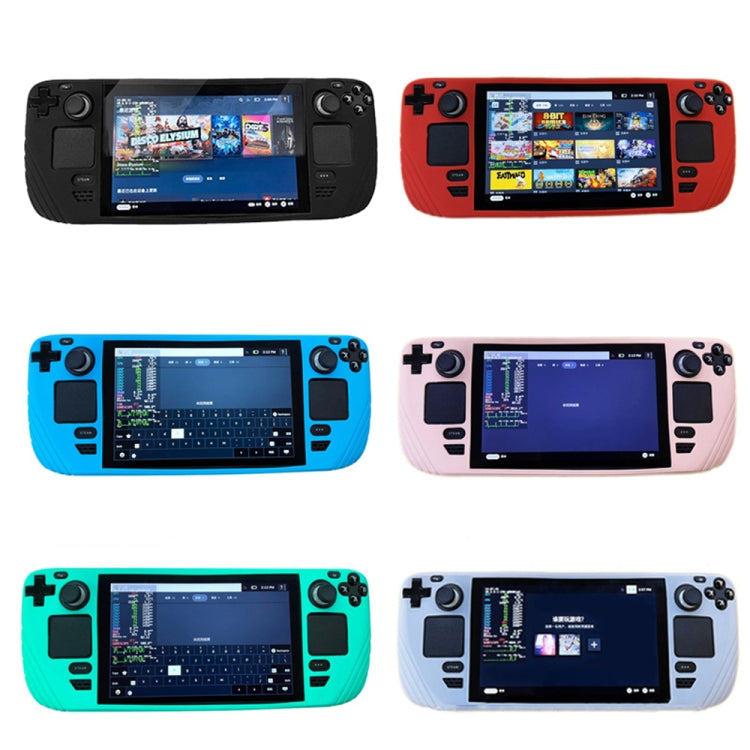 For Steam Deck Shockproof Silicone Game Console Protective Case(Pink) - Accessories by PMC TechLife | Online Shopping South Africa | PMC TechLife