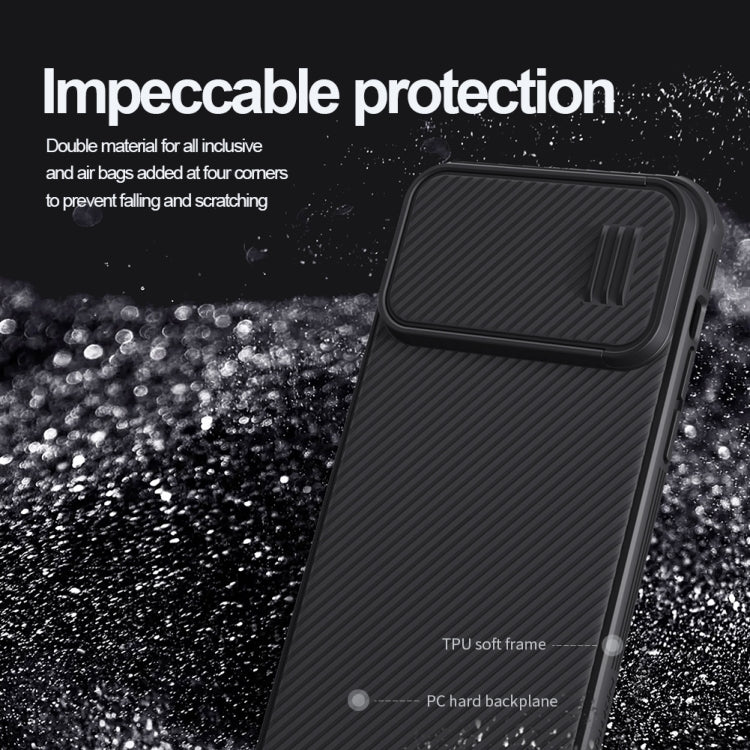 For iPhone 14 Pro Max NILLKIN CamShield S PC Phone Case(Black) - free shipping - PMC TechLife - Order now!