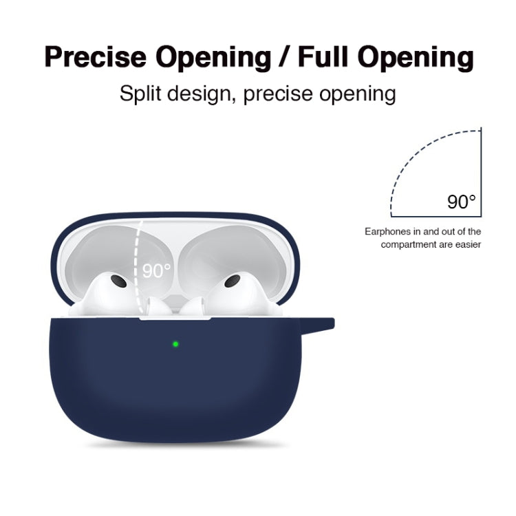 For vivo TWS 3 Silicone Earphone Protective Case(Dark Blue) - Other Earphone Case by PMC TechLife | Online Shopping South Africa | PMC TechLife