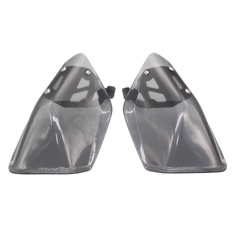 For BMW K 1600 B / K 1600 GT MO-HS005 Motorcycle Windshield Hand Guards Protectors(Grey) - Ornamental Parts by PMC TechLife | Online Shopping South Africa | PMC TechLife | Buy Now Pay Later Mobicred