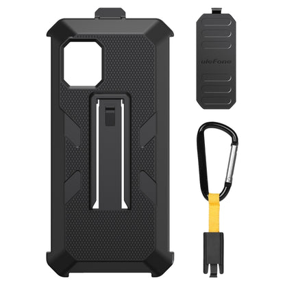 For Ulefone Power Armor X11 Pro Ulefone Back Clip Phone Case with Carabiner(Black) - Ulefone Cases by Ulefone | Online Shopping South Africa | PMC Jewellery