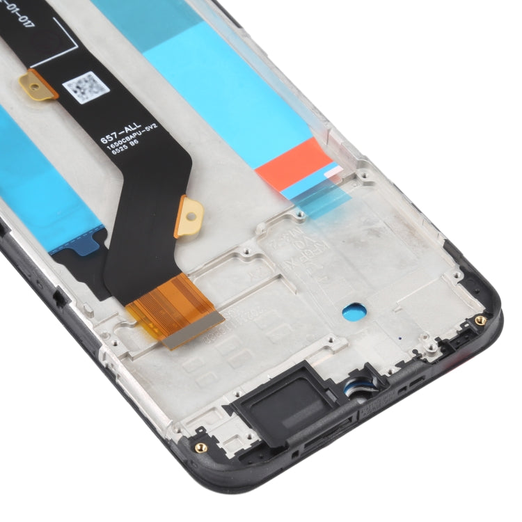 OEM LCD Screen For Tecno Spark 7T Digitizer Full Assembly with Frame - free shipping - PMC TechLife - Order now!
