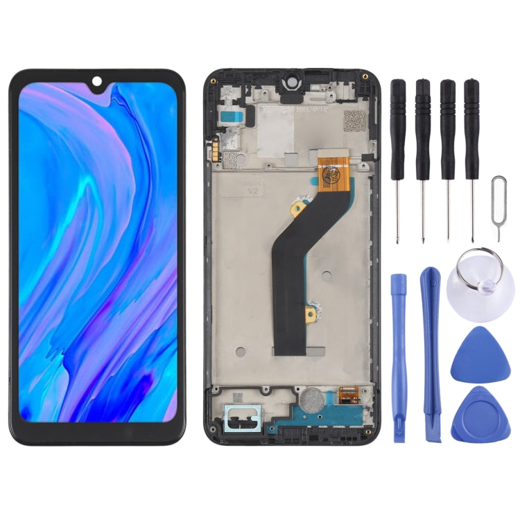 OEM LCD Screen For itel S15 Digitizer Full Assembly with Frame - free shipping - PMC TechLife - Order now!