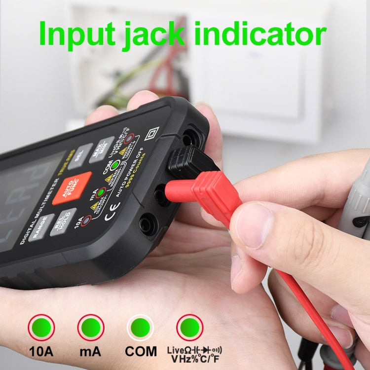 HABOTEST HT116 Large Screen Smart Automatic Digital Multimeter - free shipping - PMC TechLife - Order now!