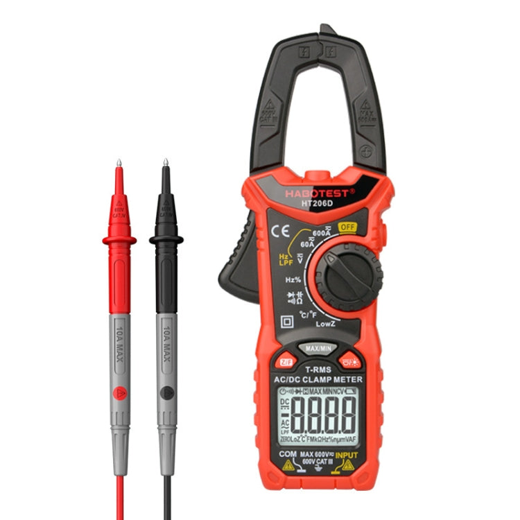 HABOTEST HT206D Clamp Type High Precision Digital Multimeter - free shipping - PMC TechLife - Order now!