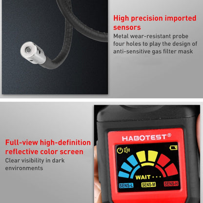 HABOTEST HT601A Combustible Gas Detector Thousand Battery Model without Numerical Display - Gas Monitor by HABOTEST | Online Shopping South Africa | PMC Jewellery | Buy Now Pay Later Mobicred