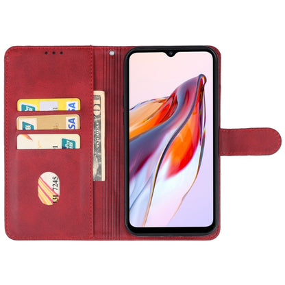 For Xiaomi Redmi 12C Leather Phone Case(Red) - Xiaomi Cases by PMC Jewellery | Online Shopping South Africa | PMC Jewellery