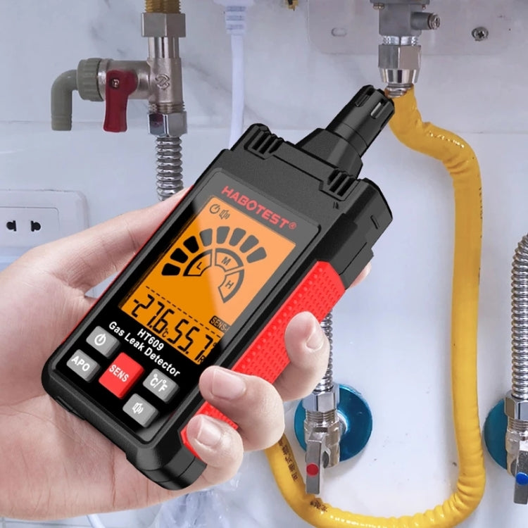 HABOTEST HT609 Portable Combustible Gas Detector - Gas Monitor by HABOTEST | Online Shopping South Africa | PMC Jewellery | Buy Now Pay Later Mobicred