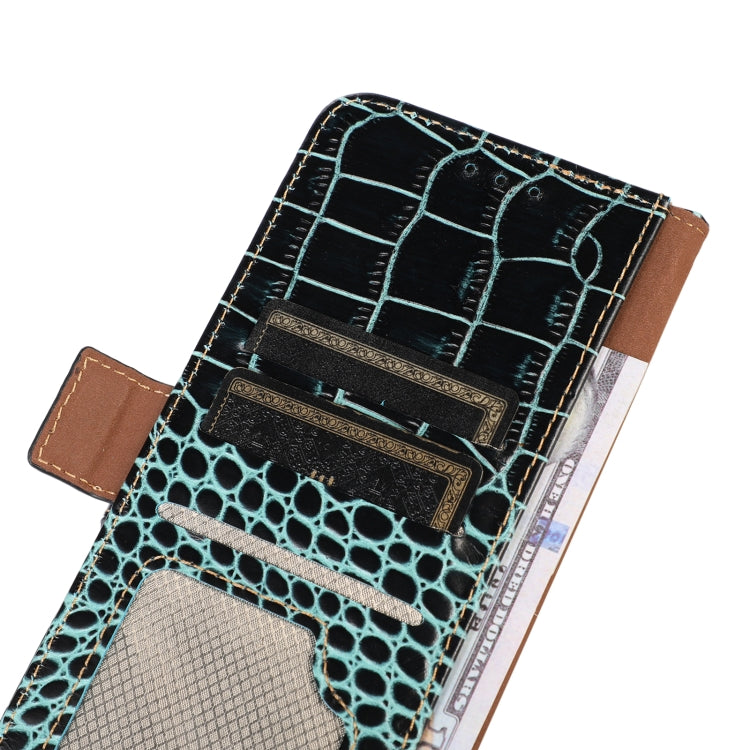 For Xiaomi 13 Crocodile Top Layer Cowhide Leather Phone Case(Green) - 13 Cases by PMC TechLife | Online Shopping South Africa | PMC TechLife