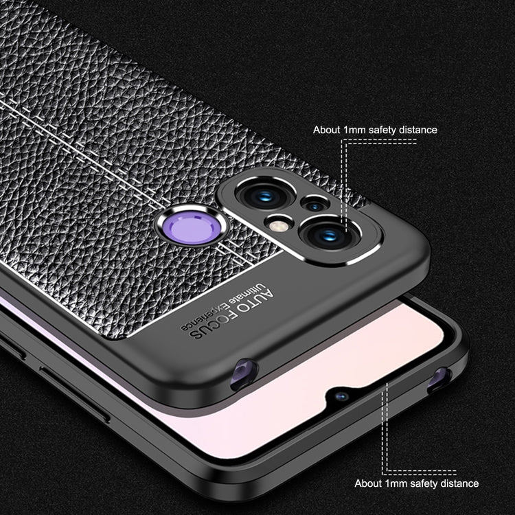 For Xiaomi Redmi 12C Litchi Texture Shockproof TPU Phone Case(Black) - free shipping - PMC TechLife - Order now!