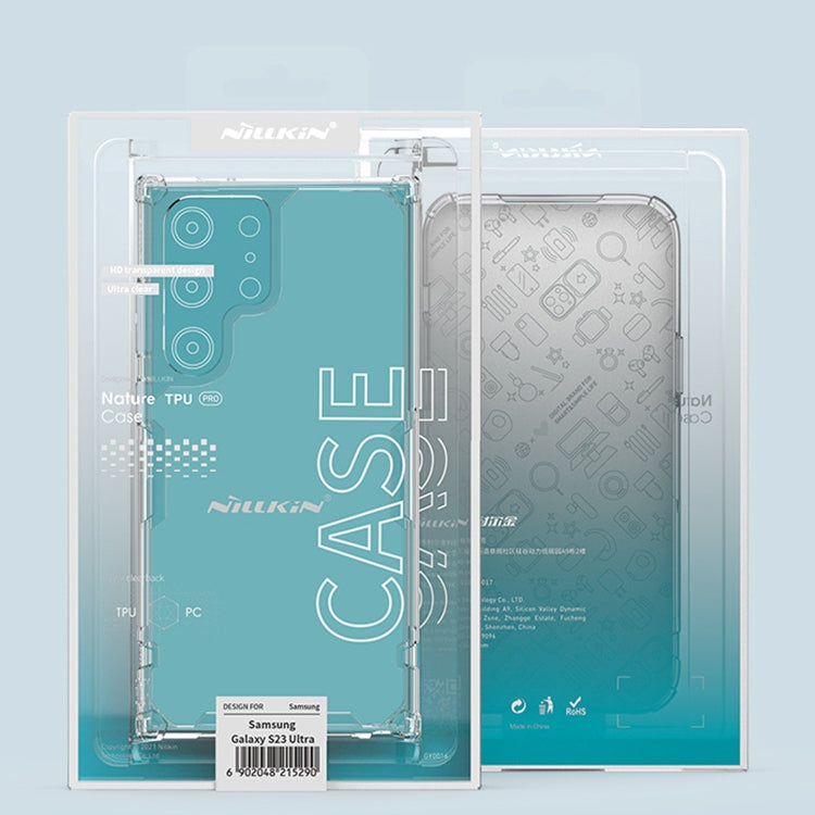 For Samsung Galaxy S23 5G NILLKIN PC + TPU Phone Case(Transparent) - Galaxy S23 5G Cases by NILLKIN | Online Shopping South Africa | PMC Jewellery