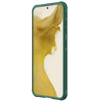 For Samsung Galaxy S23 5G NILLKIN Black Mirror Pro Series Camshield Phone Case(Green) - Galaxy S23 5G Cases by NILLKIN | Online Shopping South Africa | PMC Jewellery