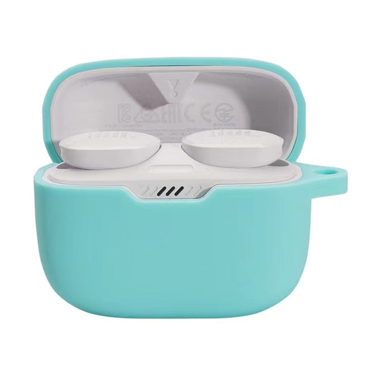 For JBL T230NC TWS Wireless Earphone Silicone Protective Case(Mint Green) - JBL Earphone Case by PMC TechLife | Online Shopping South Africa | PMC TechLife