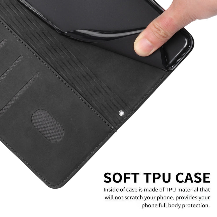For Xiaomi Redmi Note 12 Global / Poco X5 5G Skin Feel Heart Pattern Leather Phone Case with Lanyard(Black) - free shipping - PMC TechLife - Order now!