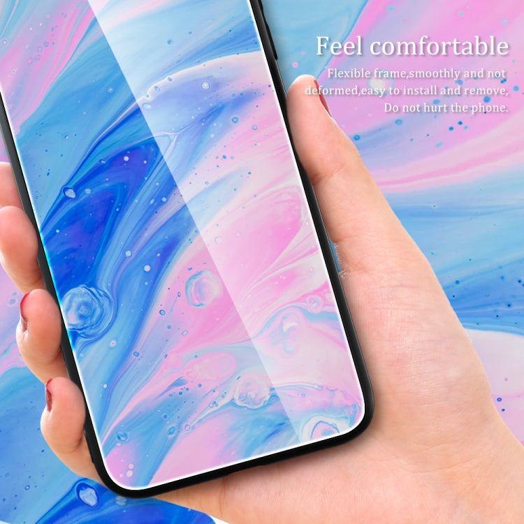 For Samsung Galaxy A04 Marble Pattern Glass Phone Case(Typhoon) - free shipping - PMC TechLife - Order now!