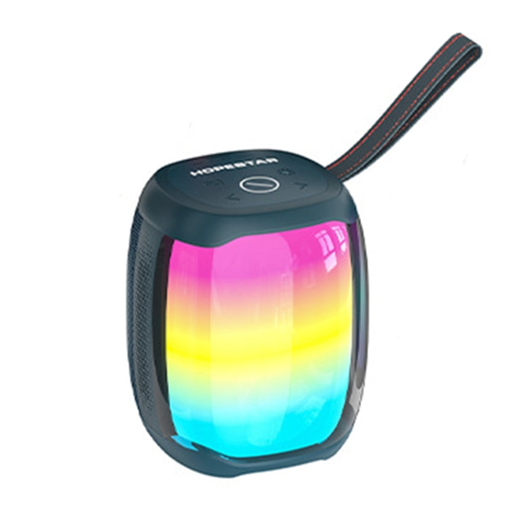 HOPESTAR P50 mini TWS Outdoor RGB Light IPX6 Waterproof Bluetooth Speaker(Blue) - Waterproof Speaker by HOPESTAR | Online Shopping South Africa | PMC TechLife | Buy Now Pay Later Mobicred