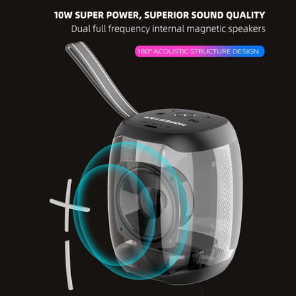 HOPESTAR P50 mini TWS Outdoor RGB Light IPX6 Waterproof Bluetooth Speaker(Blue) - Waterproof Speaker by HOPESTAR | Online Shopping South Africa | PMC Jewellery