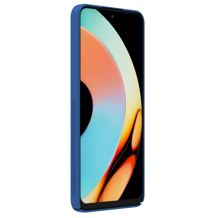 For Realme 10 Pro 5G NILLKIN Black Mirror Series Camshield PC Phone Case(Blue) - free shipping - PMC TechLife - Order now!