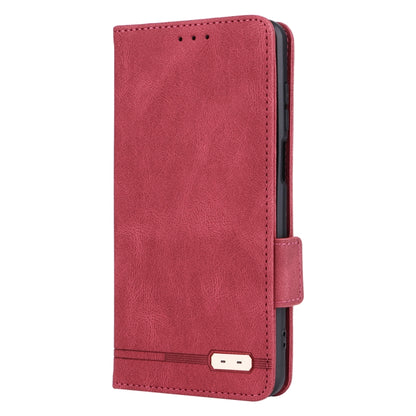 For Motorola Moto G13 / G23 / G53 Magnetic Clasp Flip Leather Phone Case(Red) - Motorola Cases by PMC Jewellery | Online Shopping South Africa | PMC Jewellery