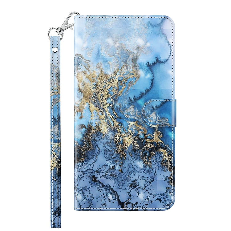 For Motorola Moto E13 3D Painting Pattern Leather Phone Case(Milky Way) - Motorola Cases by PMC Jewellery | Online Shopping South Africa | PMC Jewellery