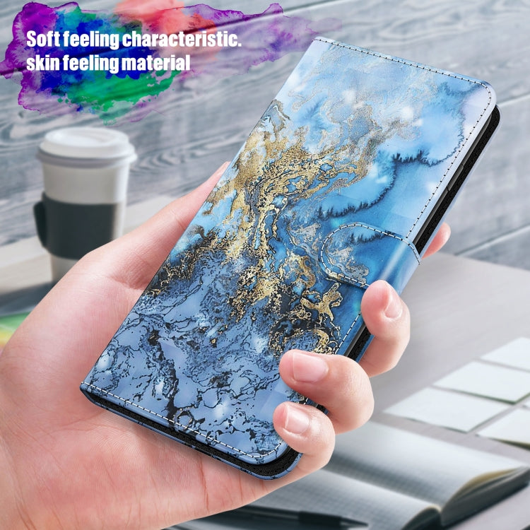 For Motorola Moto E13 3D Painting Pattern Leather Phone Case(Milky Way) - Motorola Cases by PMC Jewellery | Online Shopping South Africa | PMC Jewellery