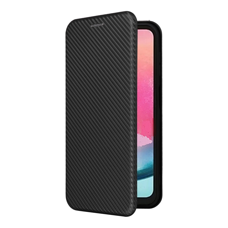 For Samsung Galaxy A24 4G Carbon Fiber Texture Flip Leather Phone Case(Black) - free shipping - PMC TechLife - Order now!