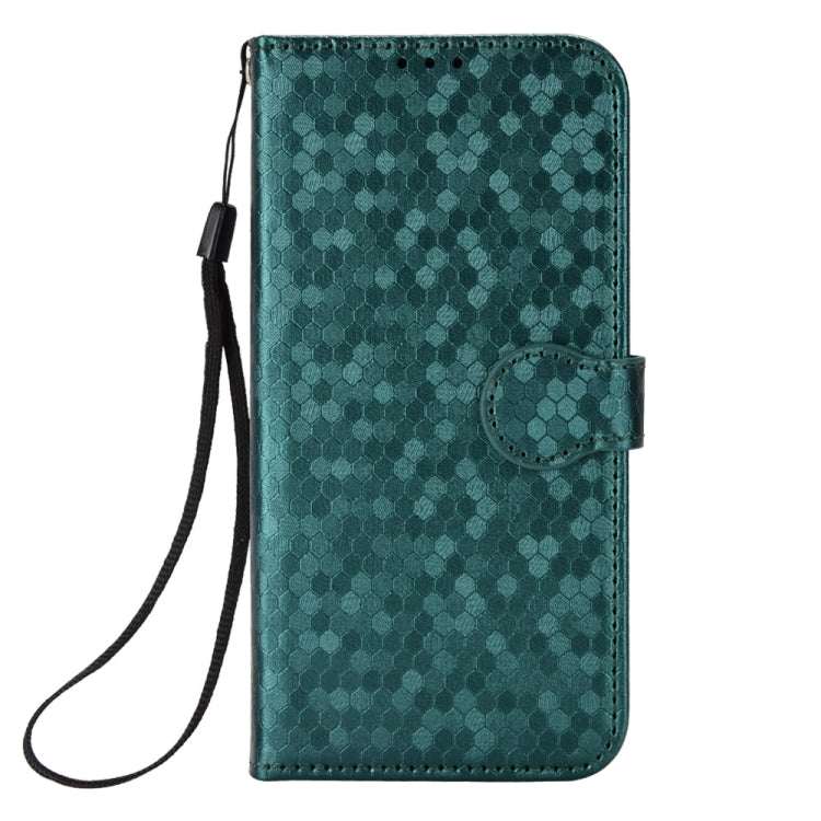For TCL 40 SE Honeycomb Dot Texture Leather Phone Case(Green) - free shipping - PMC TechLife - Order now!