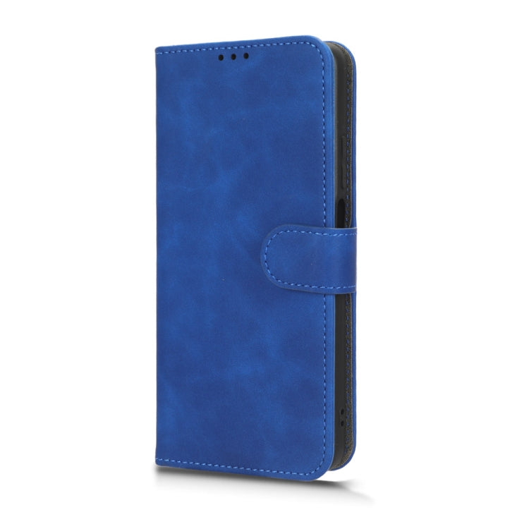 For Realme C55 Skin Feel Magnetic Flip Leather Phone Case(Blue) - Realme Cases by PMC TechLife | Online Shopping South Africa | PMC TechLife