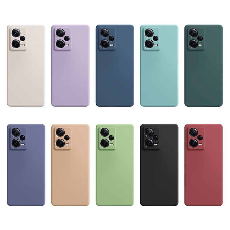 For Xiaomi Redmi Note 12 5G Global Imitation Liquid Silicone Phone Case(Sky Blue) - free shipping - PMC TechLife - Order now!