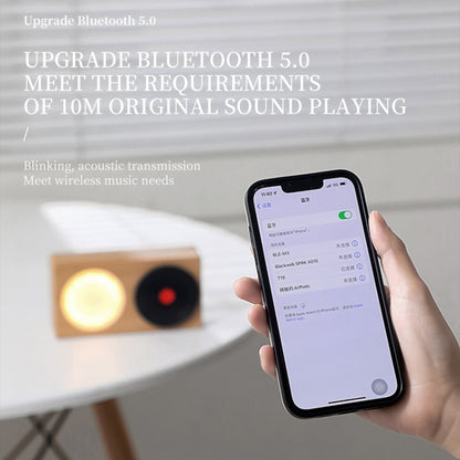 T19 Creative Retro Desktop Wireless Bluetooth Speaker(Wood) - Desktop Speaker by PMC Jewellery | Online Shopping South Africa | PMC Jewellery