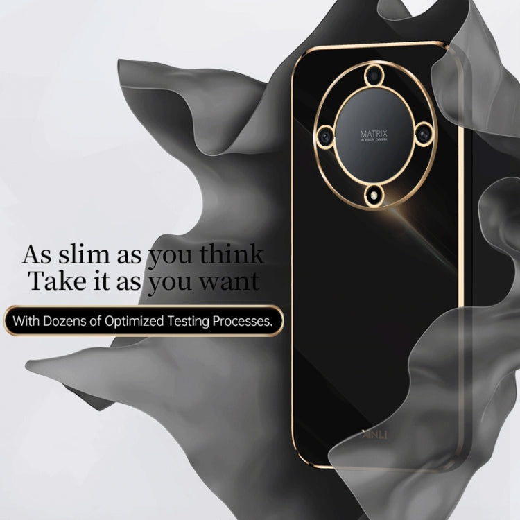 For Honor X9a 5G XINLI Straight Edge 6D Electroplate TPU Phone Case(Celestial Blue) - free shipping - PMC TechLife - Order now!