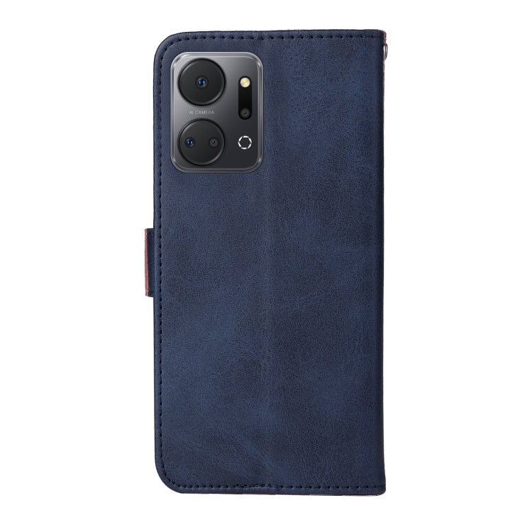 For Honor X7a Classic Calf Texture Flip Leather Phone Case(Blue) - free shipping - PMC TechLife - Order now!