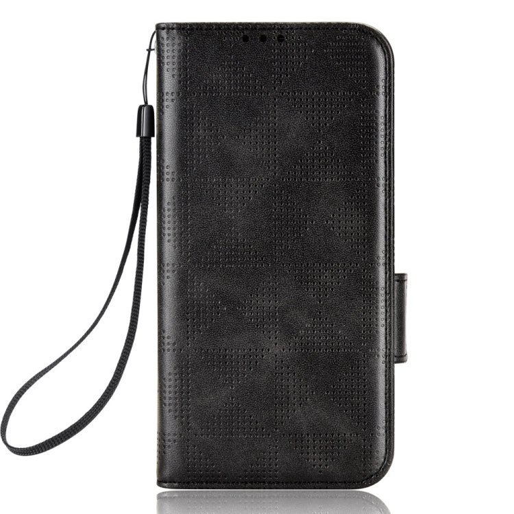 For Samsung Galaxy A24 4G Symmetrical Triangle Leather Phone Case(Black) - free shipping - PMC TechLife - Order now!