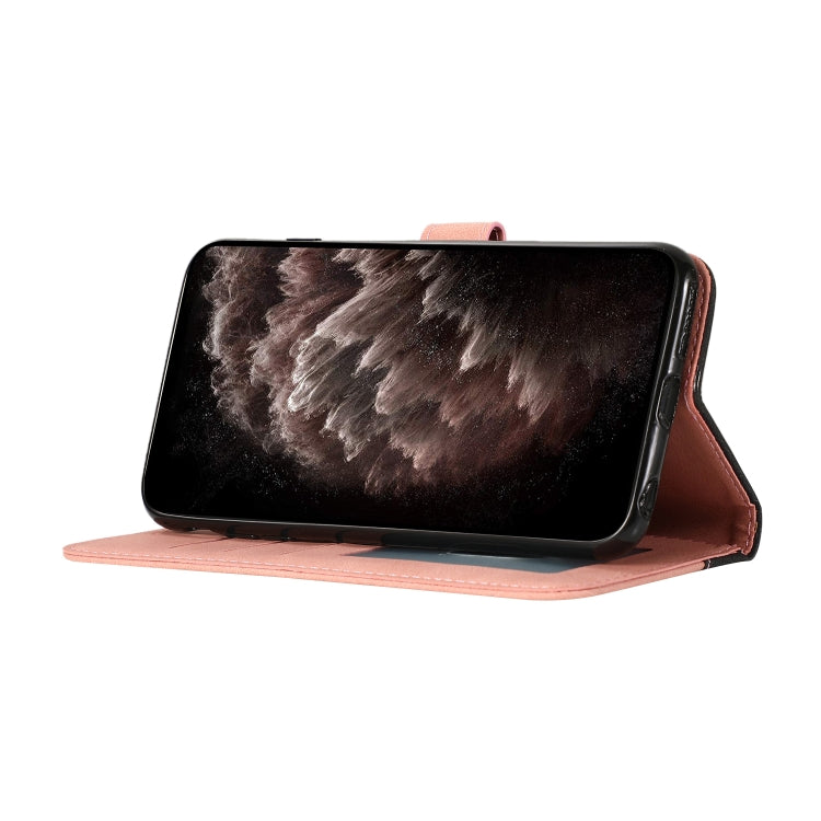 For Samsung Galaxy A10s Dual-color Stitching Leather Phone Case(Black Rose Gold) - free shipping - PMC TechLife - Order now!