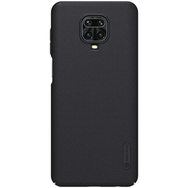 For Xiaomi Redmi Note 9 Pro NILLKIN Frosted Concave-convex Texture PC Protective Case(Black) - Xiaomi Cases by NILLKIN | Online Shopping South Africa | PMC Jewellery