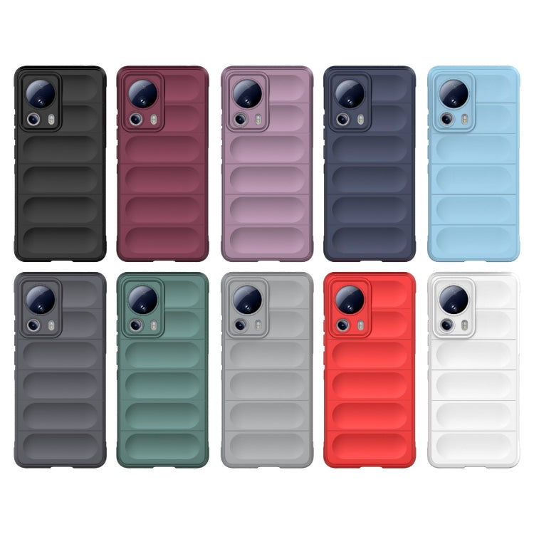 For Xiaomi 13 Lite Magic Shield TPU + Flannel Phone Case(Purple) - free shipping - PMC TechLife - Order now!