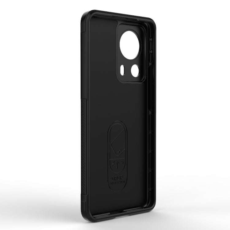 For Xiaomi 13 Lite Magic Shield TPU + Flannel Phone Case(Grey) - free shipping - PMC TechLife - Order now!